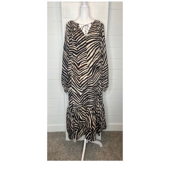 NEW! Banana Republic Silk Dress Size Large - Picture 1 of 7